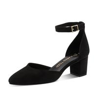 Marco Tozzi Riemchenpumps für Damen, schwarz, Größe 41 EU