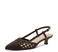 Marco Tozzi Damen Pumps weiches Feel Me Fußbett weiches Innenfutter Vegan Modisch, braun (Choco), 40 EU