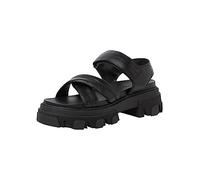 MARCO TOZZI Damen Sandale, Keilabsatz, weiches FEEL ME Fußbett, aus hochwertigem Leder, ideal für Business und Freizeit