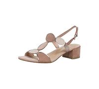 MARCO TOZZI Sandalette mit verstellbarer Schnalle, beige, size=41|color=beige kombiniert