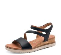Marco Tozzi Da.-Sandalette für Damen, blau, Größe 37 EU