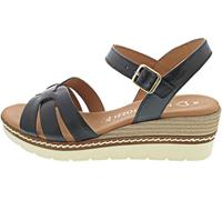 Marco Tozzi Da.-Sandalette für Damen, schwarz, Größe 37 EU