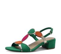 Marco Tozzi Damen Sandale weiches Feel Me Fußbett Vegan Vegane Sandaletten für den perfekten Sommerlook
