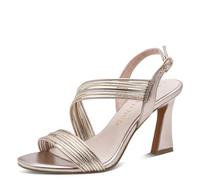 MARCO TOZZI Damen Sandale weiches Feel Me Fußbett weiches Innenfutter Sommerlich, rosa (ROSE MET. COMB), 38 EU