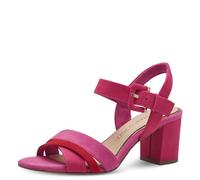 MARCO TOZZI Damen Sandalen mit Absatz Elegant Vegan, Rosa (Pink comb), 40 EU