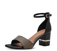 MARCO TOZZI Damen-Sandalette Schwarz schwarz40