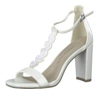 MARCO TOZZI Damen Sandalette, Blockabsatz, weiches FEEL ME Fußbett, ideal für Business und Freizeit