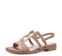MARCO TOZZI Damen Sandalette Fersenriemen 2-28107-42, Größe:42 EU, Farbe:Beige