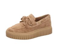 MARCO TOZZI Damen-Schnürhalbschuh Cappuccino-Beige-Braun 40