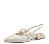 Marco Tozzi Slingpumps Damen Spitz Elegant Beige (Cream) Größe 40