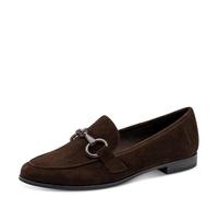 MARCO TOZZI Damen Slipper aus Leder Bequem