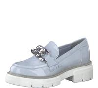 MARCO TOZZI Loafer mit trendiger Zierkette, blau, size=40|color=hellblau-glänzend