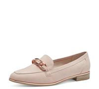 MARCO TOZZI Damen Slipper Elegant Vegan, Beige (Powder), 39 EU