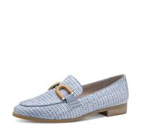 MARCO TOZZI Damen Slipper mit Blockabsatz Elegant, Blau (Polar), 39 EU