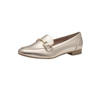 MARCO TOZZI Damen Slipper mit Blockabsatz Vegan, Beige (Platinum), 40 EU