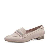 MARCO TOZZI Damen Slipper mit Glitzer Vegan, Beige (Powder), 39 EU