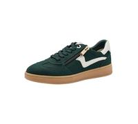 MARCO TOZZI Damen Sneaker flach mit Reißverschluss Freizeit, Grün (Bottle Comb), 38 EU