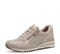 Marco Tozzi SCHNÜRHALBSCHUH für Damen, beige, Gr. 37 EU