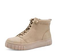 MARCO TOZZI Damen Sneaker hoch mit Wechselfußbett Bequem, Braun (Taupe), 42 EU