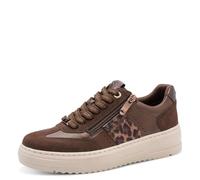 MARCO TOZZI Damen Sneaker Materialmix aus Textil und Synthetik Wechselfussbett weiche Innensohle weiches Innenfutter Bequem