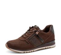 MARCO TOZZI Damen Sneaker Materialmix aus Textil und Synthetik Wechselfussbett weiche Innensohle weiches Innenfutter Vegan Weich
