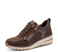 MARCO TOZZI Damen-Schnürhalbschuh Schoko-Braun 37