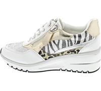 Sneaker MARCO TOZZI "Marco Tozzi Sneaker Lederimitat/Textil", Damen, Gr. 40, quartz, Lederimitat, Textil, Schuhe Sneaker (19753753-40) quartz