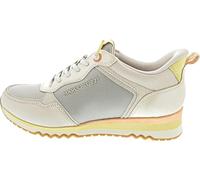 Slip-On Sneaker MARCO TOZZI, Damen, Gr. 41, creme kombiniert, Lederimitat, Textil, unifarben mit Farbeinsatz, Schuhe, Freizeitschuh, Halbschuh, Schnürschuh mit Feel Me-Ausstattung (56698000-41) creme 