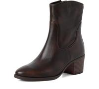 MARCO TOZZI Damen Stiefel aus Leder mit Reißverschluss Bequem