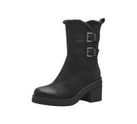 MARCO TOZZI Damen Stiefel mit Absatz Gefüttert mit Blockabsatz, Schwarz (Black), 42 EU