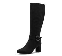 MARCO TOZZI Damen Stiefel mit Blockabsatz Elegant, Schwarz (Black), 40 EU