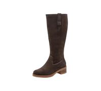 MARCO TOZZI Damen Stiefel mit Lederanteil Blockabsatz, Braun (Mocca), 37 EU