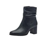 MARCO TOZZI Damen Stiefeletten mit Absatz Vegan mit Reißverschluss, Grün (Forest), 36 EU