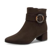 MARCO TOZZI Damen Stiefeletten mit Blockabsatz Elegant, Braun (Mocca), 38 EU