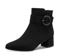 MARCO TOZZI Damen Stiefeletten mit Blockabsatz Elegant, Schwarz (Black), 37 EU