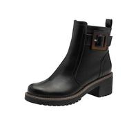 Stiefelette MARCO TOZZI, Damen, Gr. 40, schwarz, Lederimitat, unifarben, Schuhe, Blockabstz, Herbstboots in veganer Verarbeitung (14506354-40) schwarz