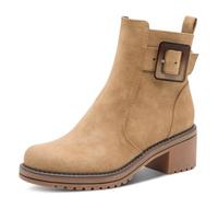MARCO TOZZI Damen Stiefeletten mit weichem Innenfutter Blockabsatz