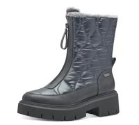 MARCO TOZZI Damen Stiefeletten ohne Absatz Gefüttert mit Plateau, Silber (Pewter Comb), 39 EU