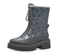 MARCO TOZZI Damen Stiefeletten ohne Absatz Gefüttert mit Plateau, Silber (Pewter Comb), 42 EU