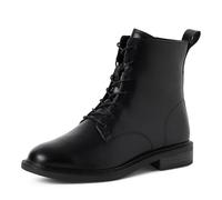 MARCO TOZZI Damenschuhe Schnürstiefel BLACK BLACK - Gr. - 39