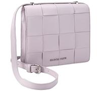 MARCO TOZZI Damen Umhängetasche Flechtoptik quadratisch 2-61034-20, Farbe:Lila