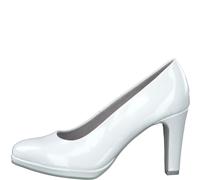 Marco Tozzi Damenschuhe Klassische Pumps WHITE PATENT WHITE PATENT - Gr. - 39