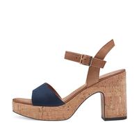 MARCO TOZZI Damenschuhe Riemchensandalen NAVY COMB NAVY COMB - Gr. - 37