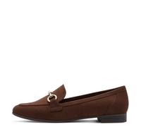 Marco Tozzi Damenschuhe Slipper Trotteur CHOCO CHOCO Vegan weiches Feel Me Fußbett braun Gr. 41