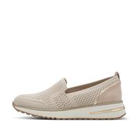 Marco Tozzi Damen Sneaker weiches Feel Me Wechselfußbett weiches Innenfutter Modern, beige (Dune), 40 EU