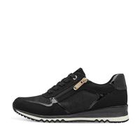 MARCO TOZZI Damenschuhe Sportliche Schnürer BLACK COMB BLACK COMB - Gr. - 38