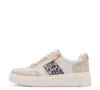 Marco Tozzi Damenschuhe Sportliche Schnürer CREAM COMB - Gr. - 40