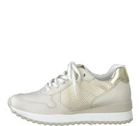 Marco Tozzi Damenschuhe Sportliche Schnürer CREAM COMB - Gr. - 40