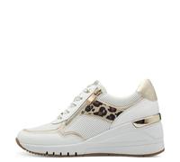 MARCO TOZZI Damenschuhe Sportliche Schnürer WHITE/DUNE WHITE/DUNE - Gr. - 39