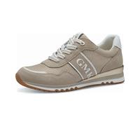 MARCO TOZZI by Guido Maria Kretschmer Damen Sneaker flach mit Schnürsenkeln Modern, Beige (Dune Comb), 37 EU